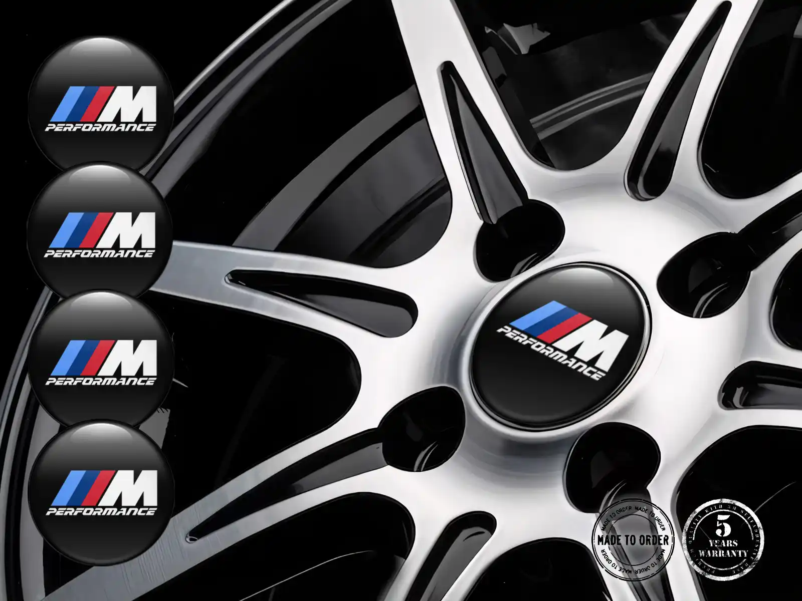 BMW Auto-Felgenaufkleber Marke Plasma Flow Velocity